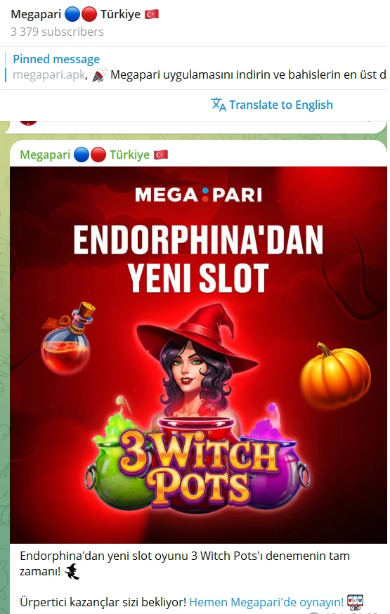 Megapari Mobil Uygulama Telegramı Megapari Mobil Uygulama Telegramının Resmi